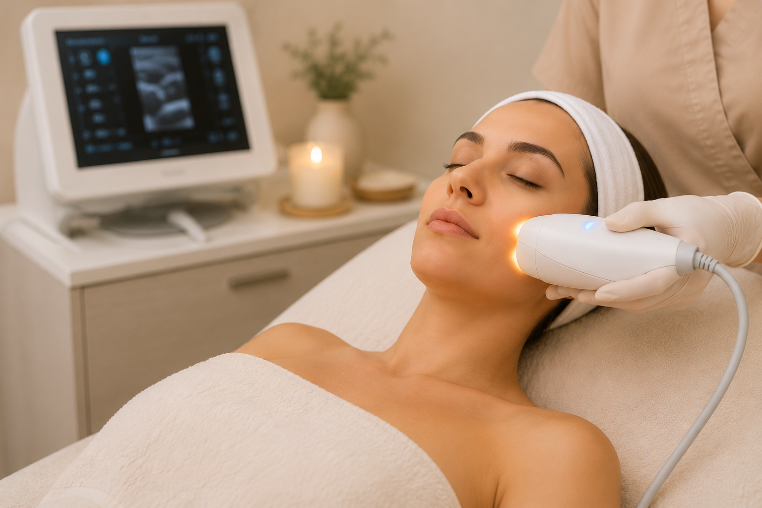Tratamiento facial con aparatología Bell & Rouse